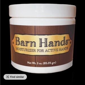 Animal Health Solution Barn Hands Moisturizer for Active Hands, Non-Greasy